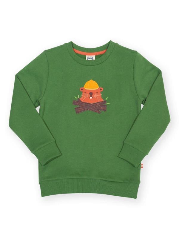 Kite Boys Organic Busy Beaver Sweatshirt