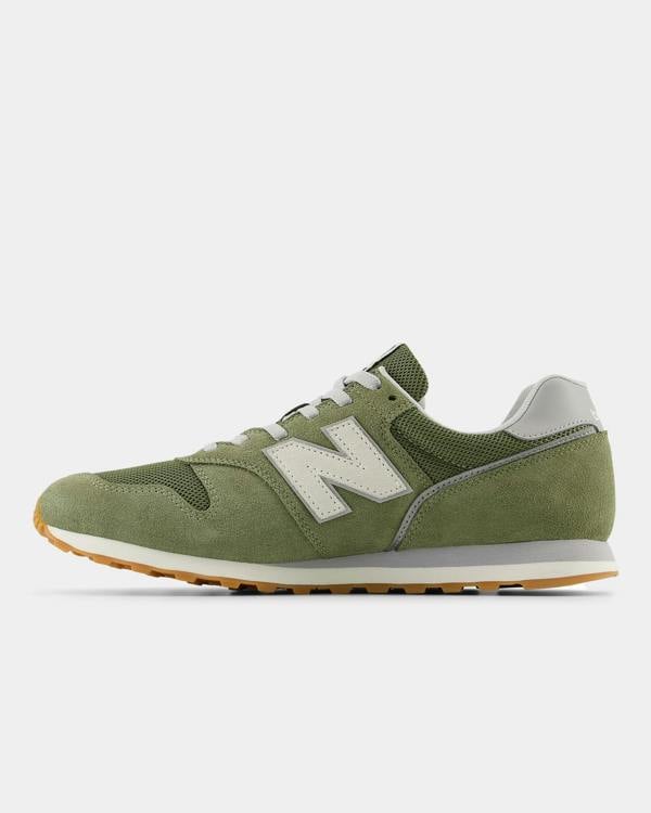 New Balance 373V2 Mens Trainers - Dark Olivine - CHO - Designer Mens Trainers