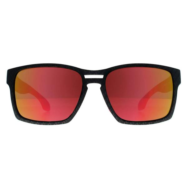 Rudy Project Sunglasses Spinair 57 SP573819 0000 Carbonium MLS Red