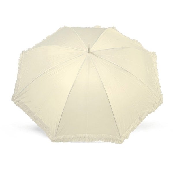 Jollybrolly Wedding Umbrella with Frill - Ivory