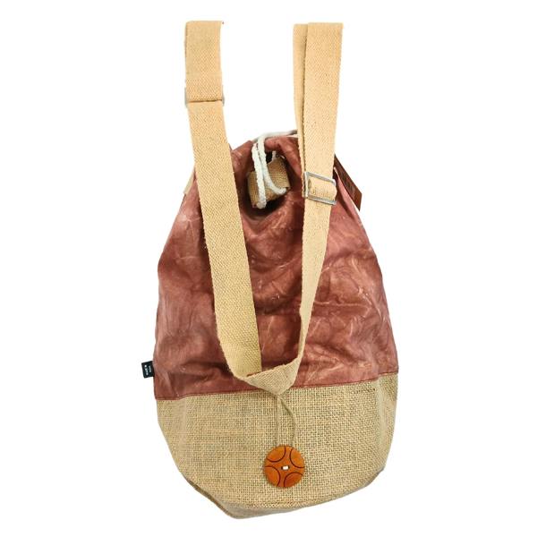 Serano All Natural Backpack - Terracotta Stonewash - Hamsa