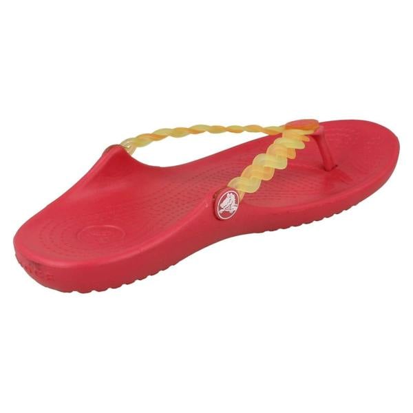 Crocs Girls Crocs Toe Post Sandals Chmlns Tns Weave Flp