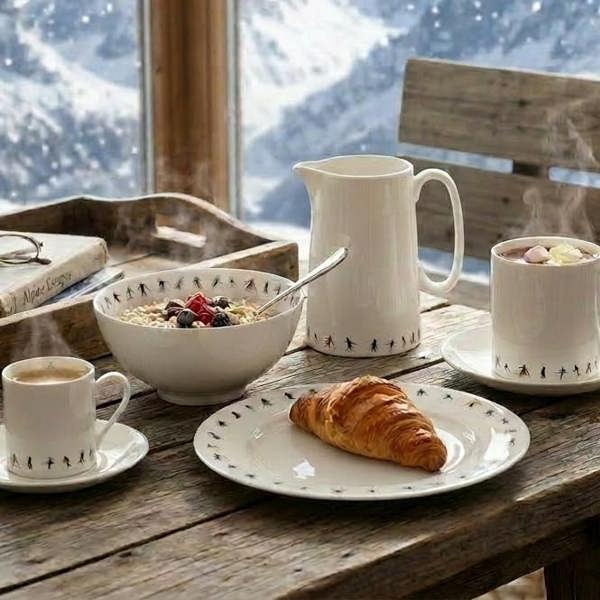 Powderhound Ski Chain Breakfast Set