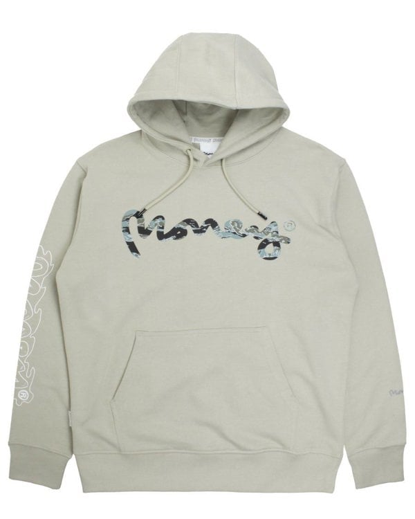 Money Woodland Camo Fill Hood Grey