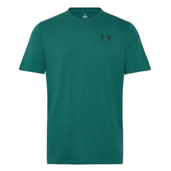 Under Armour Mens Sportstyle Chest Logo T-Shirt - Green - 