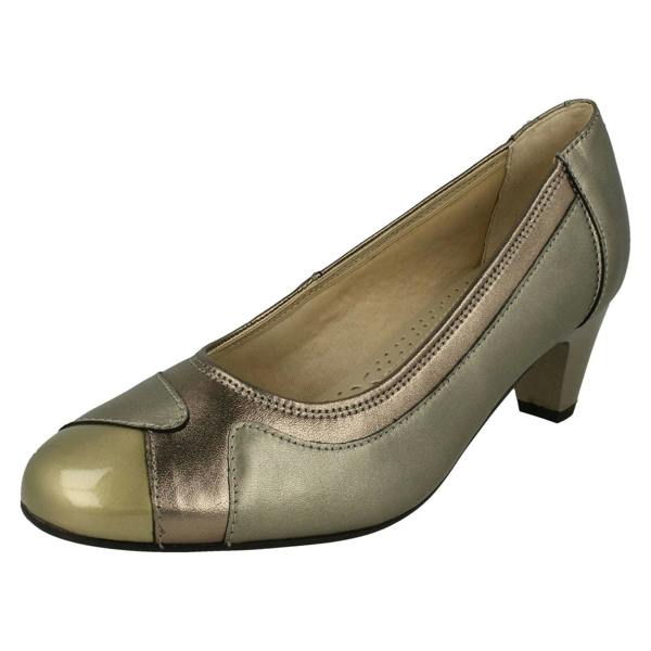 Padders Ladies Padders Elegant Court Shoes Jewel