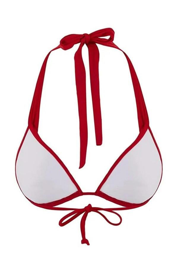 WOVCOR Triangle Tunnel Covered Bikini Top