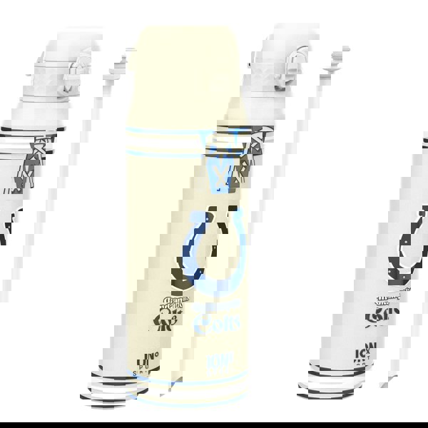 ION8 NFL x ION8 Insulated Steel Water Bottle, NFL Colts, 750ml (24oz)