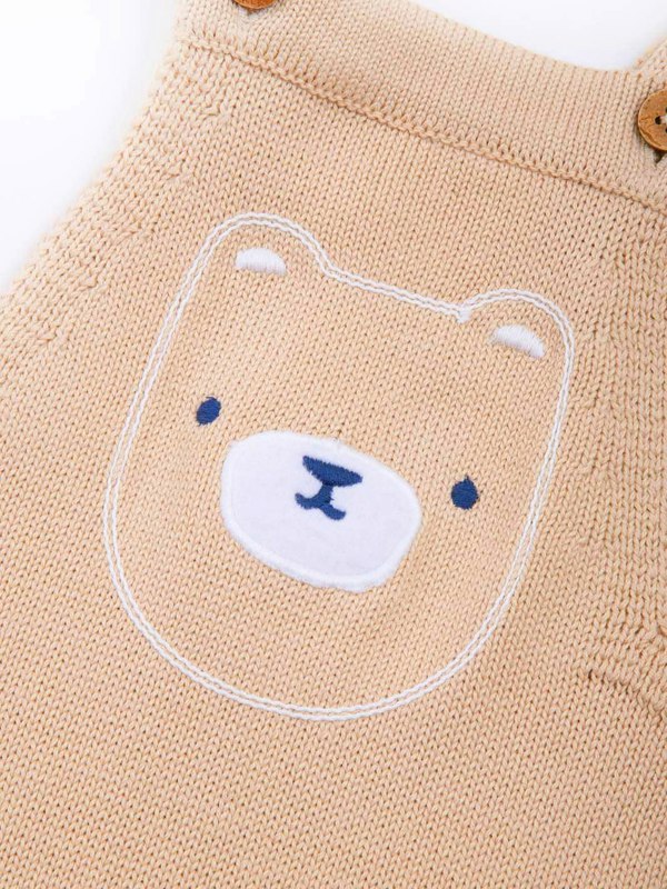 Kite Baby Organic Baby Bear Knit Dungarees