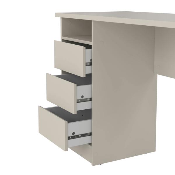 Furniture To Go Function Plus Desk 3 Drawers in Cashmere