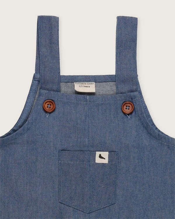 Blue Denim Dungarees - image 4