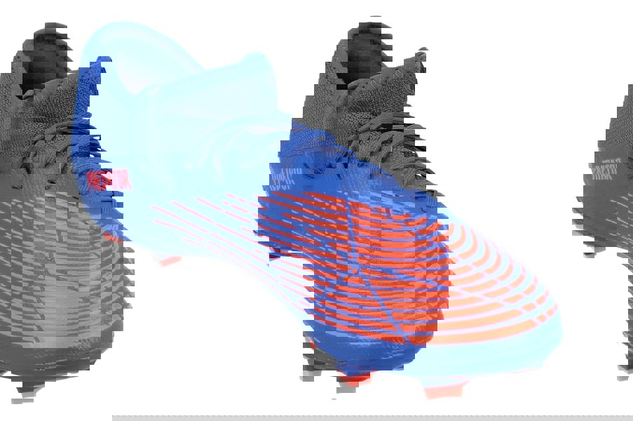 Adidas Predator Edge.3 L FG Mens Football Boots  GW2280 - Blue Red Gw2280 - Photo 3