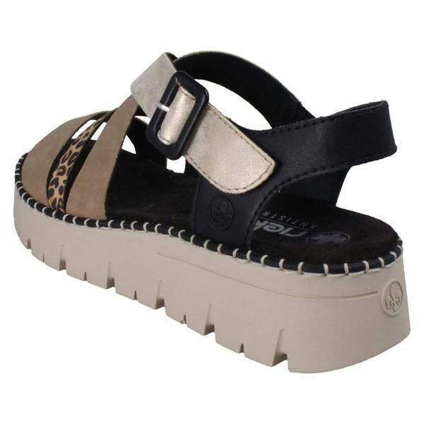 Rieker Ladies Rieker Wedge Sandals V1063