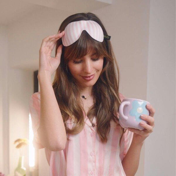 SMUG Contoured 3D Blackout Sleep Mask - Candy Shop Print