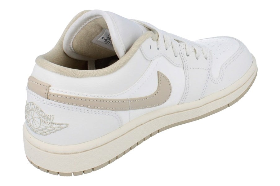 Nike Womens Air Jordan 1 Low Trainers Dc0774  112 - Sail Rattan Pale Ivory 112 - Photo 2