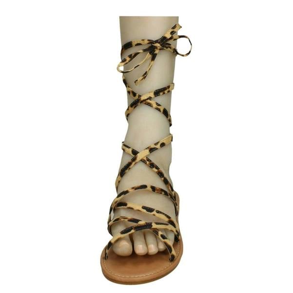 Savannah Ladies Savannah Strappy Flat Sandals F00361