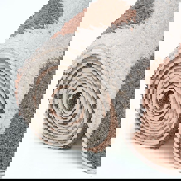 Moodi Shaggy Brown Rug, Non-Shedding, Soft Pile| THE RUGS