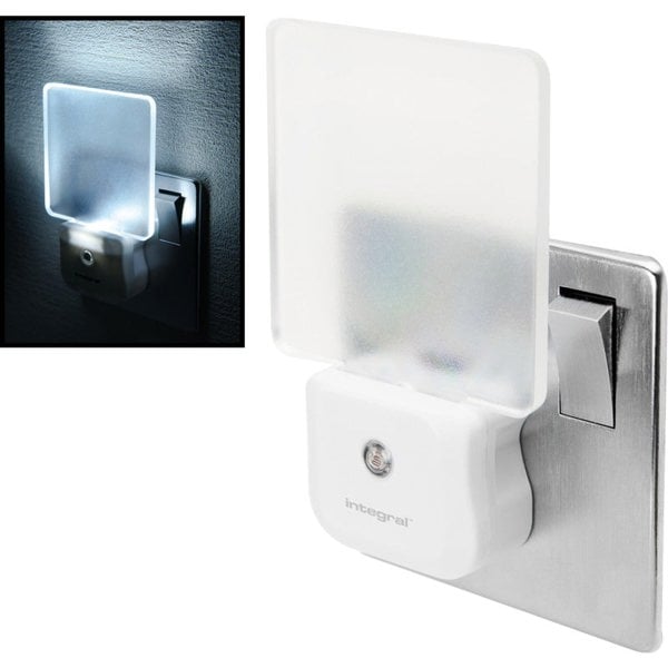 Lighting Legends Twin Pack - Smart LED Indoor Night Light - Auto Dusk to Dawn Sensor - White