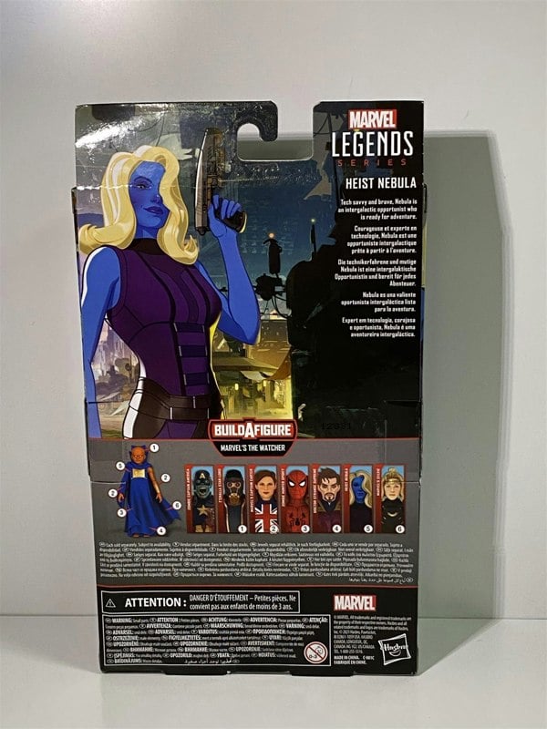 what if heist nebula marvel legends series baf hasbro f0334