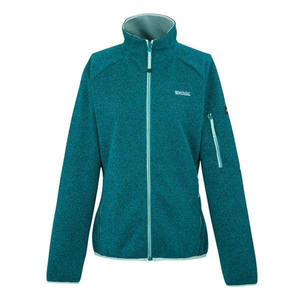 Regatta Womens/Ladies Ravenhill Full Zip Fleece Top - Exotic Plume/Icy Morn
