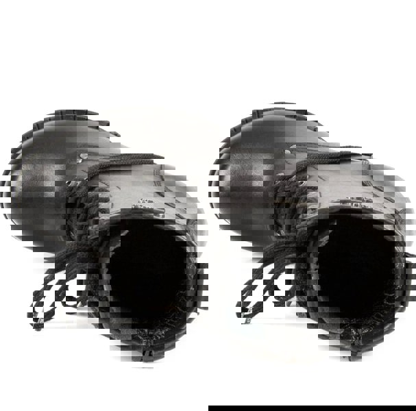 New Rock TR001-S1 Ladies Trail Black 100% Leather Gothic Punk Lace Boots