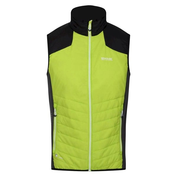 Regatta Mens Halton VI Lightweight Body Warmer - Bright Kiwi/Black