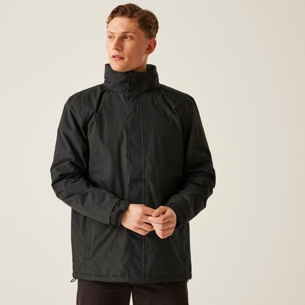 Regatta Mens Beauford Waterproof Windproof Jacket (Thermoguard Insulation) - Black