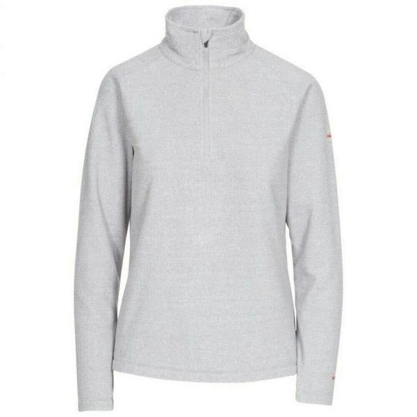 Trespass Womens/Ladies Meadows Fleece Top - Platinum - 