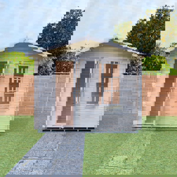 Shire 10x8 bucknells log cabin 28mm Cladding