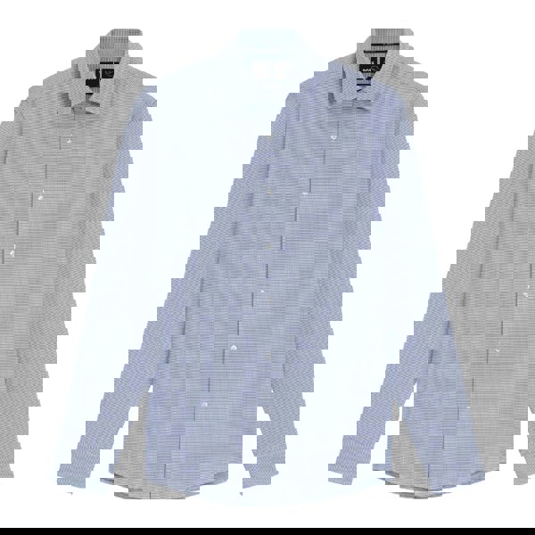 Boss Mens P-Hank Kent Collar Slim Shirt - Blue