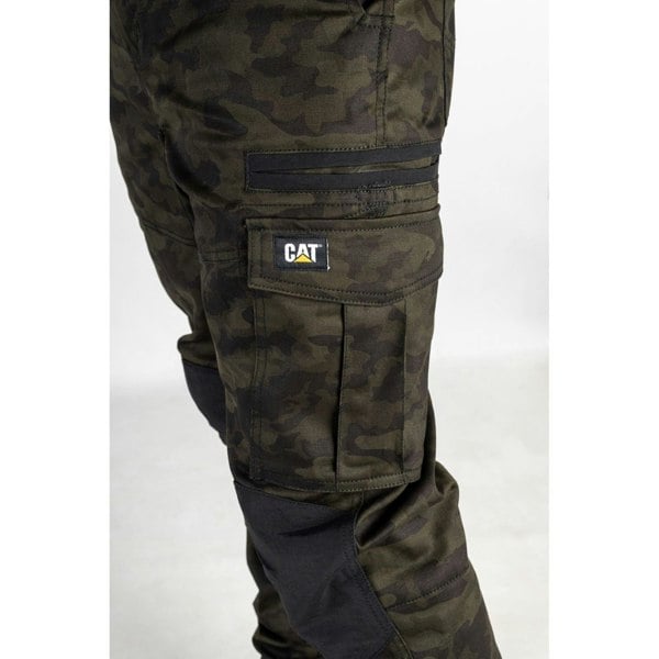 Caterpillar Dynamics Cotton Men's Outdoor Trousers - Green
