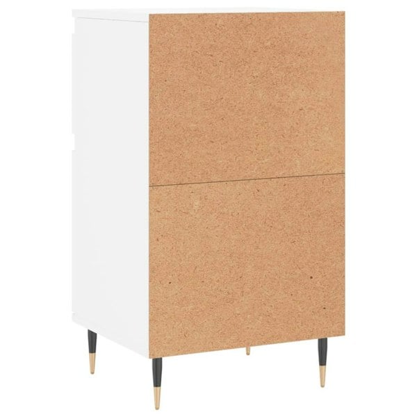 Berkfield Sideboards 2 pcs White 40x35x70 cm Engineered Wood
