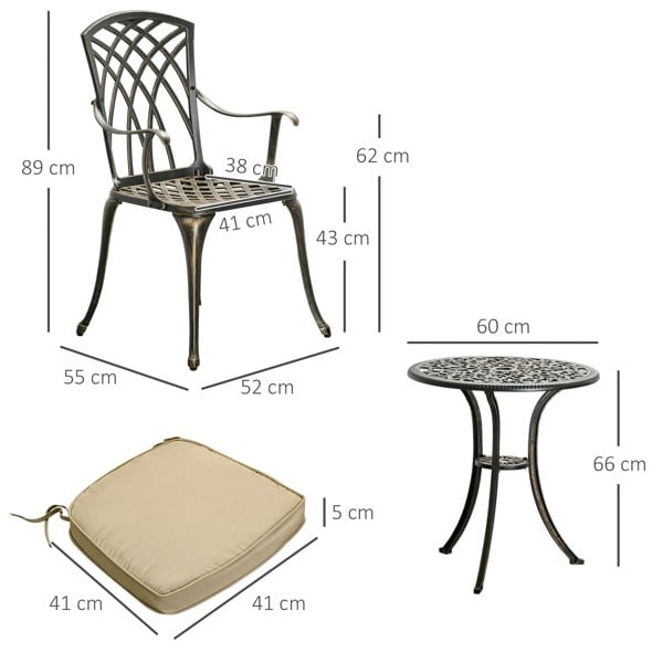 Outdoor Bistro Set