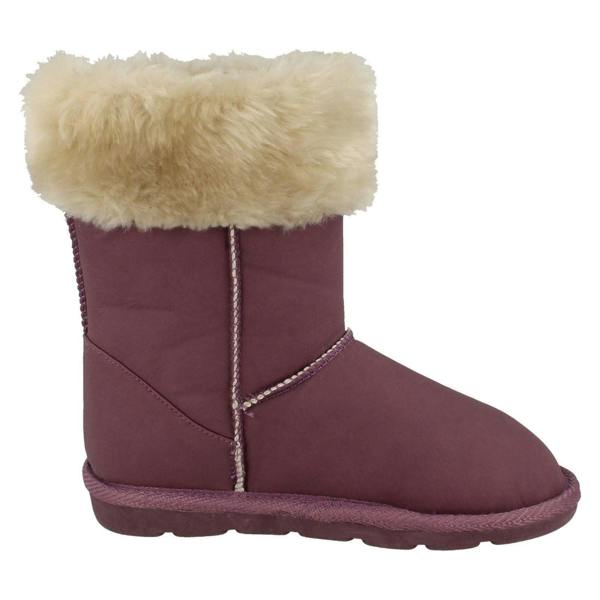Spot On Girls Spot On Faux Fur Trim Casual Boots