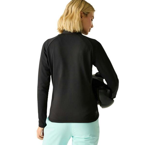 Dare 2B Womens/Ladies Lowline Core Stretch Full Zip Midlayer - Black - 