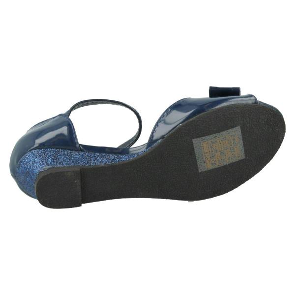 Spot On Girls Spot On Glitter Open Toe Sandals