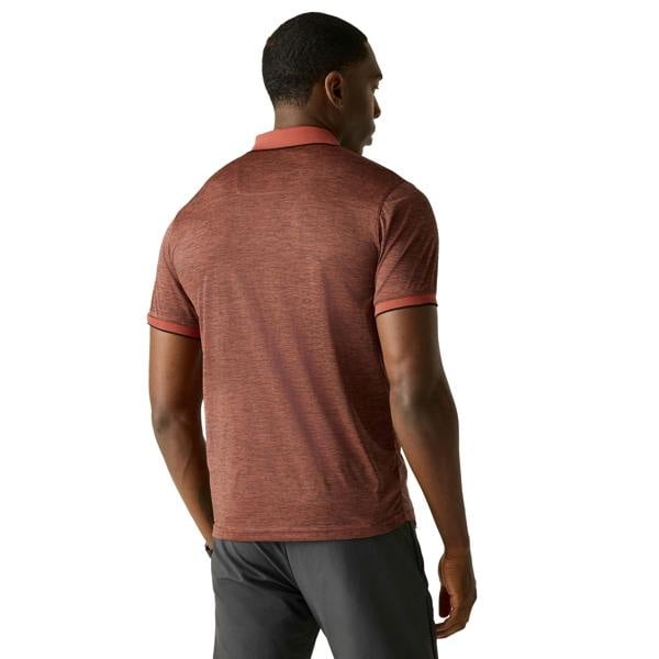 Regatta Mens Remex II Jersey Polo Shirt - Brick - 