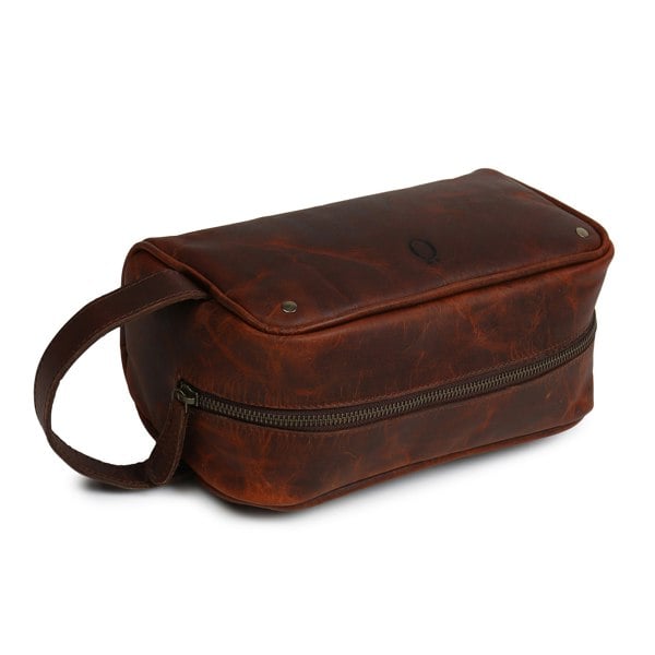 Dötch Club Vintage Leather Dopp Kit