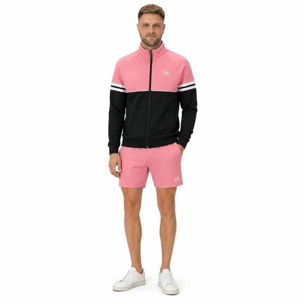 Sergio Tacchini Orion Track Top Jacket Geranium Pink/Black/White