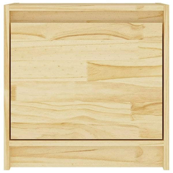 Berkfield Bedside Cabinet 40x30.5x40 cm Solid Pinewood