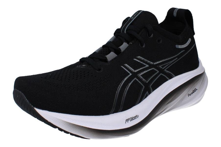 Asics Gel-Nimbus 26 Mens Running Trainers 1011B794 Sneakers Shoes  001 - Black Graphite Grey 001 - Photo 0