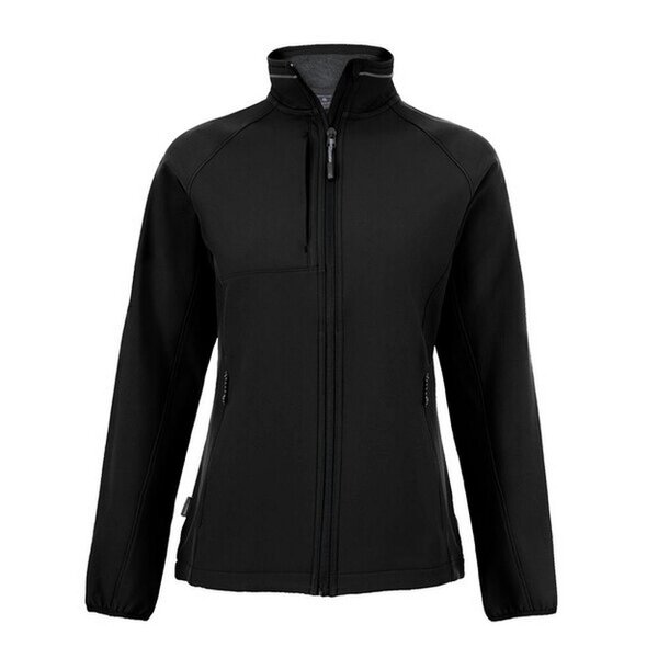Craghoppers Womens/Ladies Expert Basecamp Soft Shell Jacket - Black - Black - 94% Polyester/6% Elastane