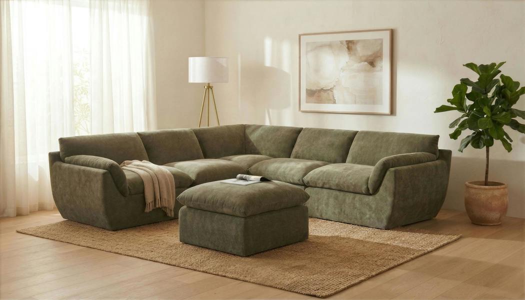 Merridale Corner Sofa with Ottoman