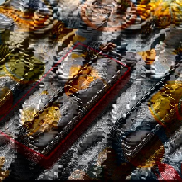 Belgian Dark Chocolate Dipped Candied Orange and Lemon Slices, 188g