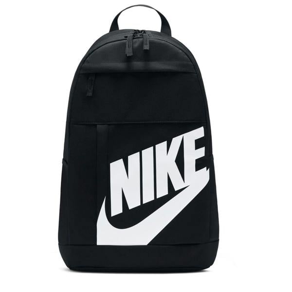 Nike Logo Polyester Backpack - Black/White - 