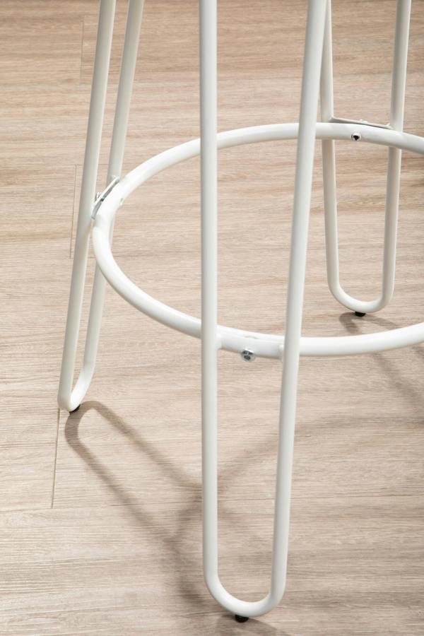 Interiors by Premier District Finish Metal Frame Bar Stool