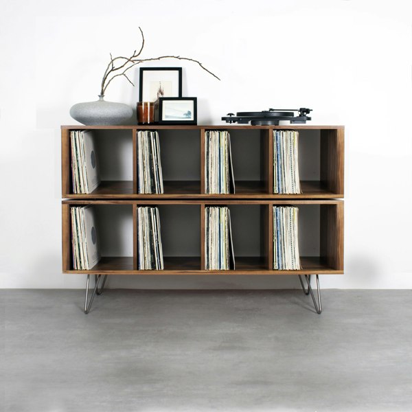 The Urban Editions Corston Vinyl Storage Cube Shelving