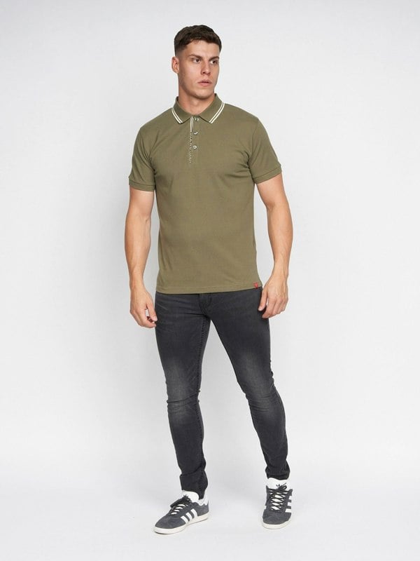 Duck and Cover Samtra Polo - Olive