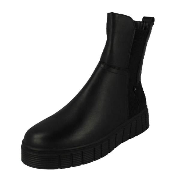 Rieker Ladies Rieker Platform Fleece Lined Ankle Boots W1062