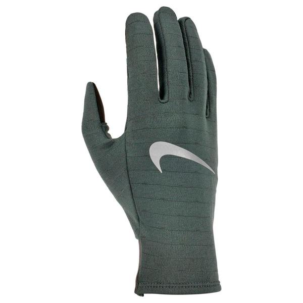 Nike Unisex Adult Thermafit Running Gloves - Green - 